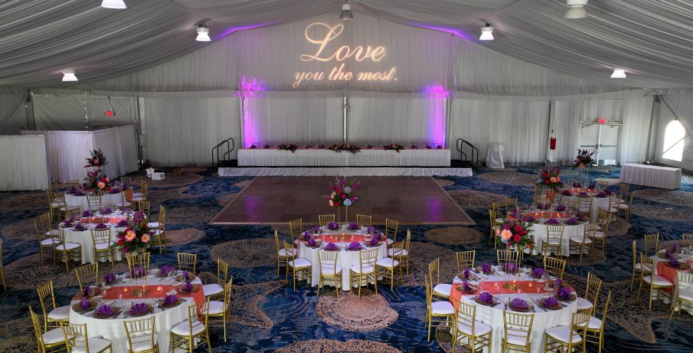 A Room With Tables And Chairs