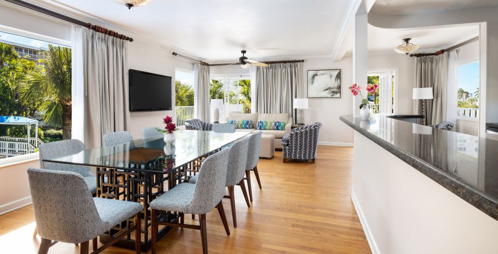 A Large Dining Room With A Large Bar And A Large Window
