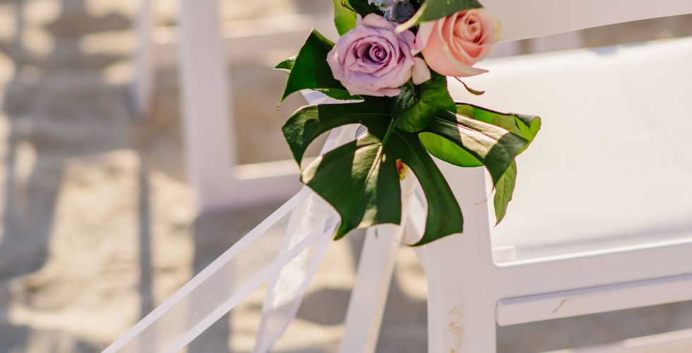 A Bouquet Of Flowers On A Table
