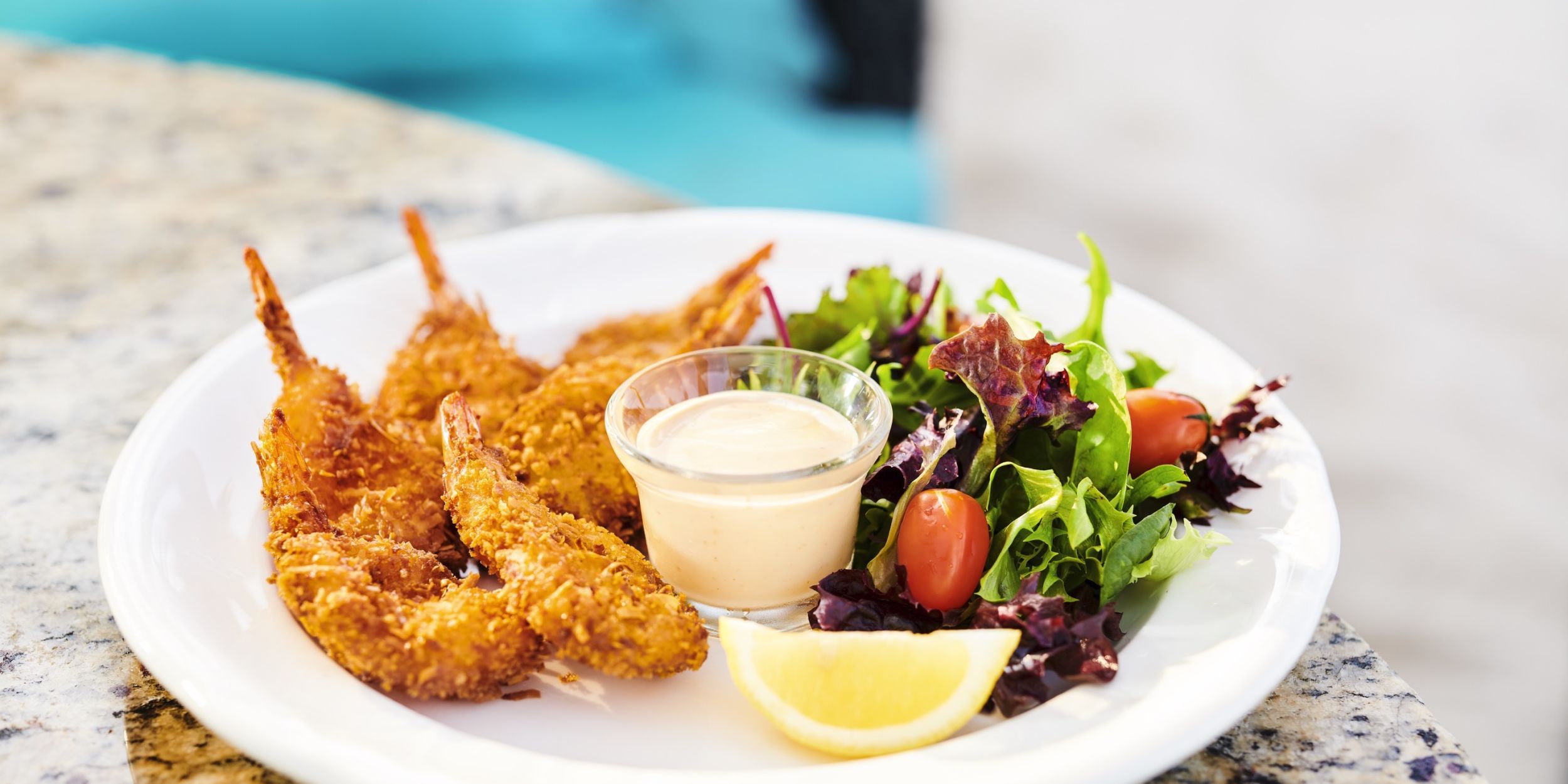 A Plate Of Food On A Table